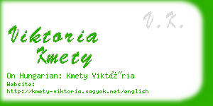 viktoria kmety business card